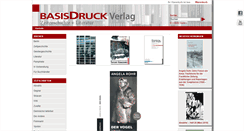 Desktop Screenshot of basisdruck.de